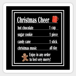 Christmas Cheer - Hot Chocolate Magnet